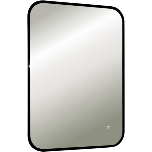 Купить Зеркало Art&Max Siena S 55х80 черное, с LED-подсветкой, 6000К в Москве с доставкой Зеркало Art&Max Siena S 55х80 черное, с LED-подсветкой, 6000К