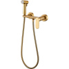Гигиенический душ Haiba HB5516-5 со смесителем, матовое золото
