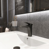 Смеситель для раковины BOND Cube B03-2188 matt black