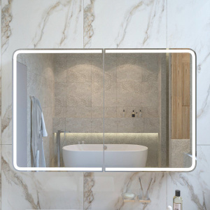 Купить Мебель для ванной STWORKI Берген 60 серая со светлой столешницей 122, раковина Moduo 55 Leaf, L в Москве с доставкой Мебель для ванной STWORKI Берген 60 серая со светлой столешницей 122, раковина Moduo 55 Leaf, L