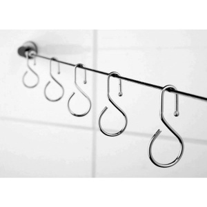 Купить Телескопический карниз Ridder 51000 тросик хром в Москве с доставкой Телескопический карниз Ridder 51000 тросик хром