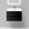 Мебель для ванной BelBagno Marino 70 nero lucido