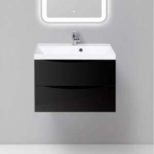 Купить Мебель для ванной BelBagno Marino 70 nero lucido в Москве с доставкой Мебель для ванной BelBagno Marino 70 nero lucido