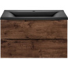Тумба с раковиной Vincea Mia 80 темный дуб