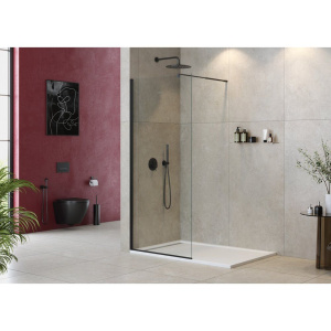 Душевая перегородка Cezares Liberta -L-1-95-C-NERO