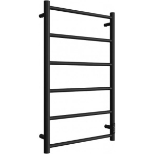 Купить Полотенцесушитель электрический Двин J Neo 100/50 чёрный матовый в Москве с доставкой Полотенцесушитель электрический Двин J Neo 100/50 чёрный матовый