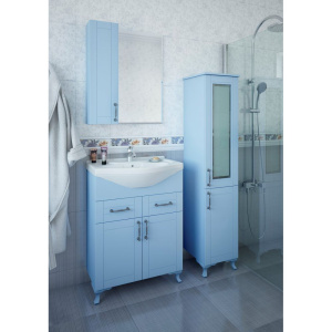 Зеркало Sanflor Глория L, 65, серое