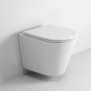 Унитаз подвесной Grossman Торнадо GR-4478SQ безободковый, с микролифтом