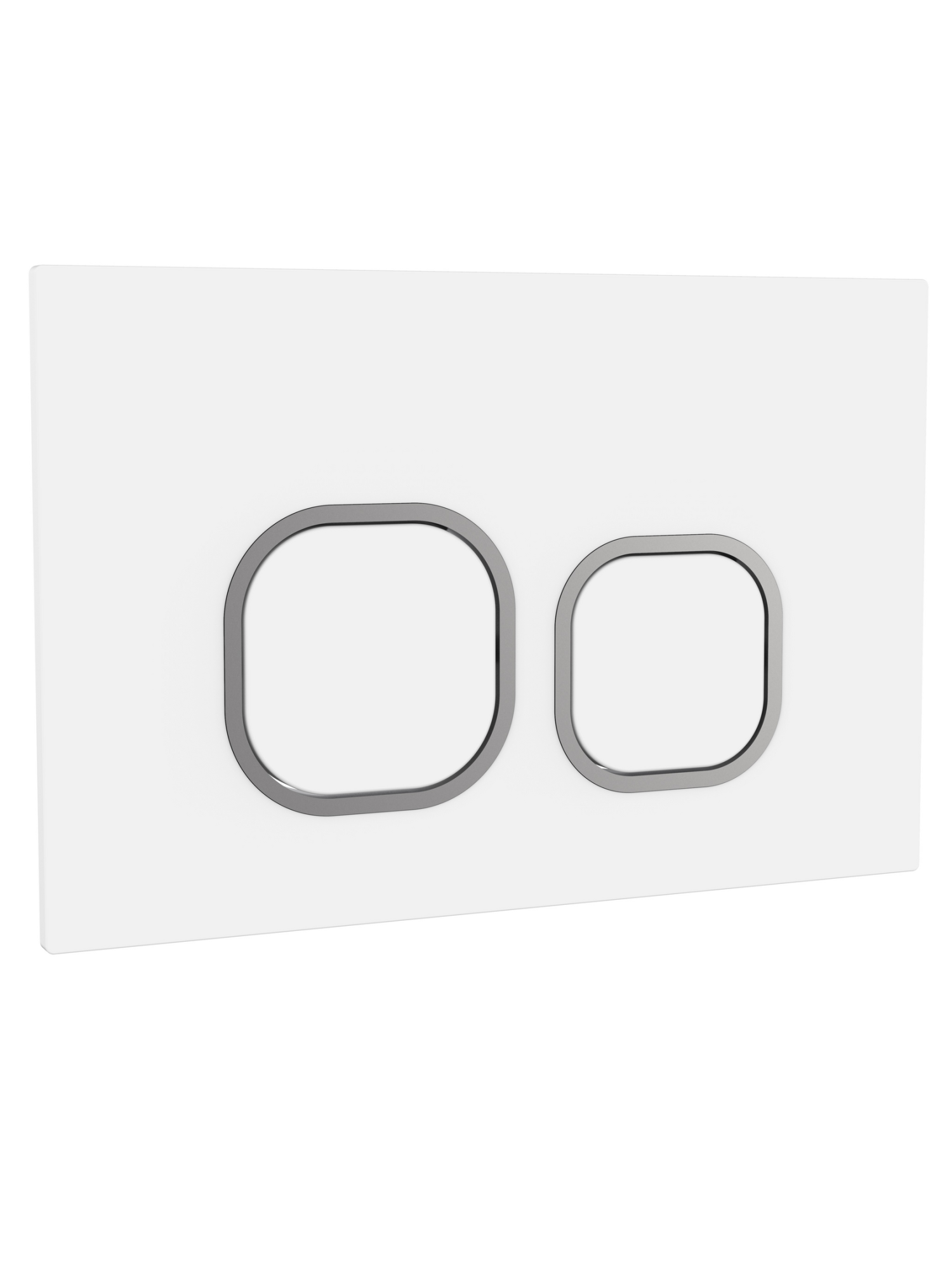 Кнопка для инсталляции белая WeltWasser BAMBERG WT (10000010289)