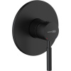 Смеситель для душа Wasserkraft Gollach 3351 С ВНУТРЕННЕЙ ЧАСТЬЮ. черный soft-touch