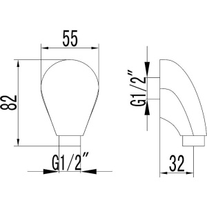 Шланговое подключение Lemark LM4883B бронза