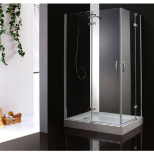 Душевой уголок Cezares Bergamo AH2 100/90 C Cr L