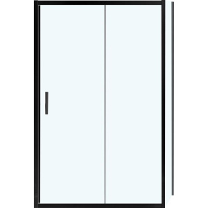 Душевой уголок Vincea Garda VSR-1G8013CLB 130x80 см, профиль чёрный, стекло прозрачное