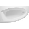 Акриловая ванна STWORKI Ноттвиль L 160x90 см, угловая, с каркасом, асимметричная