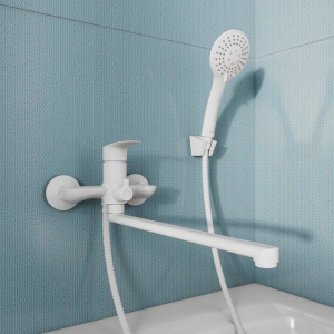 Универсальный смеситель Milardo Rora RORWT00M10 белый