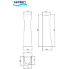Пьедестал для раковины Santeri Воротынский, Виктория белый 1.3601.7.S00.00B.0
