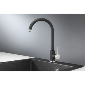 Купить Смеситель для кухни Granula ST-4031 ST-4031 черный в Москве с доставкой Смеситель для кухни Granula ST-4031 ST-4031 черный