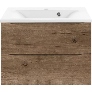 Купить Тумба с раковиной Vincea Mia 65 дуб винтаж в Москве с доставкой Тумба с раковиной Vincea Mia 65 дуб винтаж