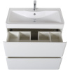 Тумба с раковиной BelBagno Albano 90 напольная, bianco lucido