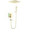Душевой комплект Timo Selene SX-2039/17SM С ВНУТРЕННЕЙ ЧАСТЬЮ, золото матовое