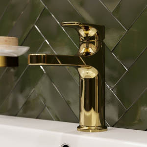 Смеситель для раковины Boheme Spectre 451-G золото