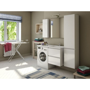 Тумба с раковиной Эстет Dallas Luxe 110 R подвесная, 2 ящика