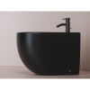 Биде напольное Ceramicanova Metropol CN4005MB черное матовое