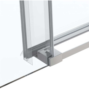 Душевой уголок Vincea Como Soft VSR-1CS8015CL 150x80 см профиль хром, стекло прозрачное