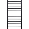 Полотенцесушитель водяной Comfysan Luce W-10 100х50 черный матовый
