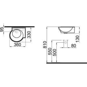 Купить Рукомойник STWORKI 36 K0201-0365 R в Москве с доставкой Рукомойник STWORKI 36 K0201-0365 R