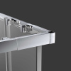 Душевой уголок Vincea Rapid VSS-3R80/90CL 80-90x80-90, профиль хром, стекло прозрачное