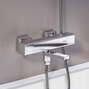 Термостатический смеситель Damixa Gala 533000000 для ванны с душем, хром