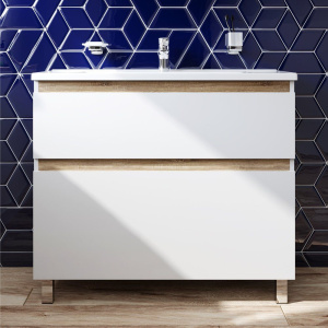 Купить Мебель для ванной AM.PM X-Joy 100, напольная, белый глянец в Москве с доставкой Мебель для ванной AM.PM X-Joy 100, напольная, белый глянец