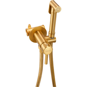 Гигиенический душ Milacio Ultra MCU.850.GD С ВНУТРЕННЕЙ ЧАСТЬЮ, со смесителем, золото