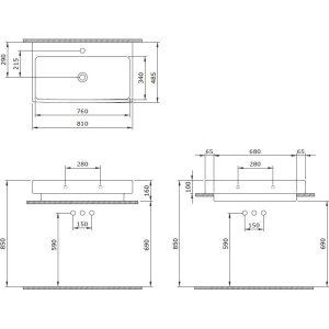 Купить Раковина BOCCHI Scala Arch 1078-001-0126 в Москве с доставкой Раковина BOCCHI Scala Arch 1078-001-0126
