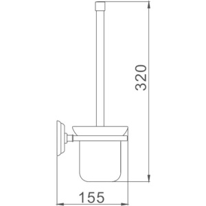 Купить Ершик Haiba HB15 10 в Москве с доставкой Ершик Haiba HB15 10
