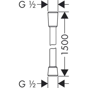 Душевой шланг Lemark Turn-Free LE8026P-White 150 см