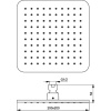 Верхний душ Ideal Standard IdealRain cube IdealRain Cube B0024AA