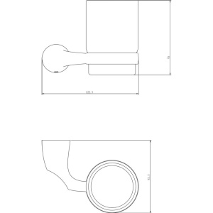 Купить Стакан Rush Devon DE75310 в Москве с доставкой Стакан Rush Devon DE75310