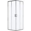 Душевой уголок Vincea City VSS-5CT8010CL 100х80 см, профиль хром, стекло прозрачное
