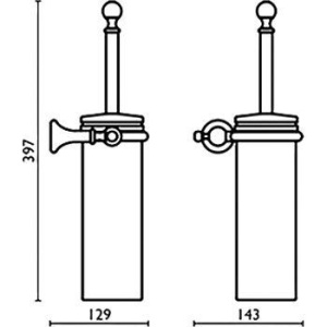 Купить Ершик Bagno & Associati Regency RE22192 в Москве с доставкой Ершик Bagno & Associati Regency RE22192