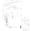 Смеситель для биде Lemark Allegro LM5908CW