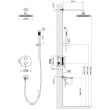 Душевой комплект Timo Saona SX-2379/00SM С ВНУТРЕННЕЙ ЧАСТЬЮ, хром