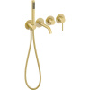 Смеситель для ванны с душем Timo Saona 2314/17YSM С ВНУТРЕННЕЙ ЧАСТЬЮ, золото матовое