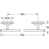 Полотенцедержатель Grohe BauCosmopolitan 40459001 хром