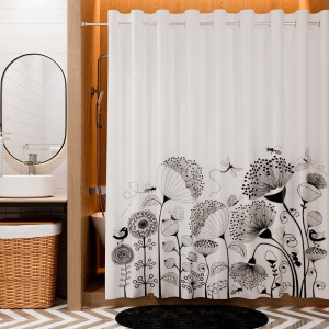 Купить Штора для ванной Wasserkraft Dill SC-39102 в Москве с доставкой Штора для ванной Wasserkraft Dill SC-39102