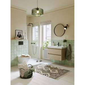 Тумба с раковиной Aqwella Astrid 80 дуб давос