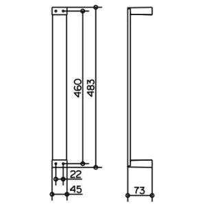 Полотенцедержатель Keuco Edition 11 11170010000 хром