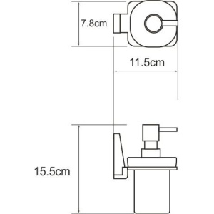Дозатор Wasserkraft Lopau K-6099