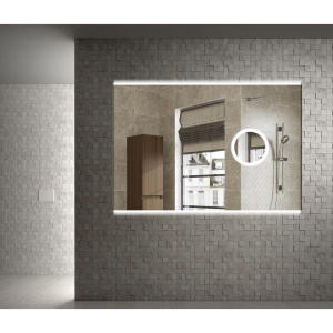 Зеркало Armadi Art Vallessi 80x70, с увеличением и подсветкой
